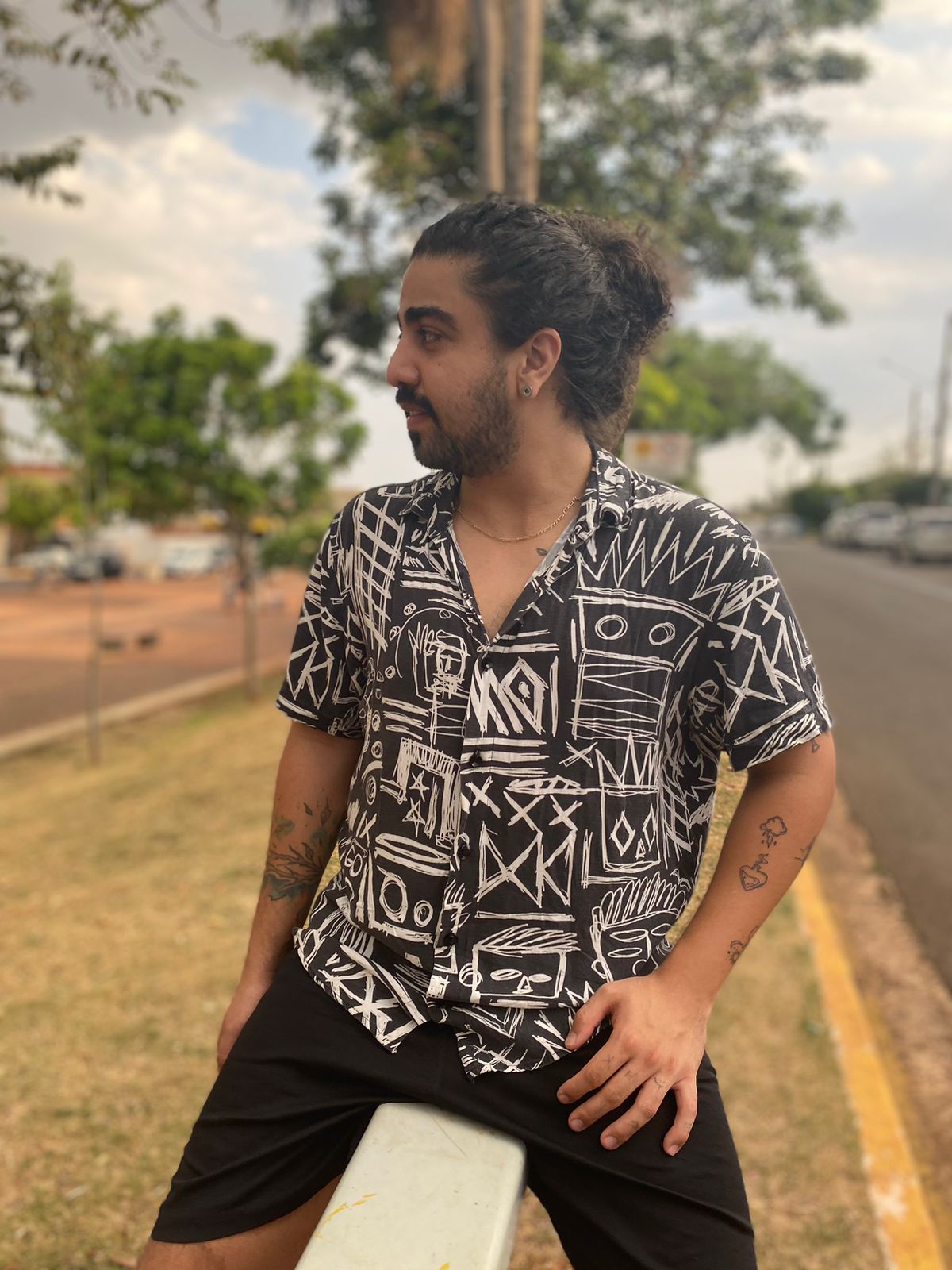 Luís Maior em retrato externo